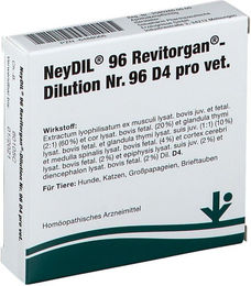 NeyDil® 96 Revitorgan® Dilution vitOrgan Flüssigkeit für Hunde Katzen Großsittiche und Tauben – Bild 1 von 3