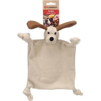 Produktbild von Nezwa Flamingo Plüschspielzeug für Hunde mit Knisterfunktion in Beige 26x6,3x30 cm