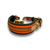 Produktbild von Niggeloh Erziehungshalsband Schweißhalsung für Hunde aus Neopren in Orange-Grün Größe XS