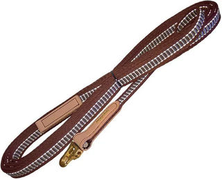 Niggeloh Hundeschleppleine aus Leder braun 600 cm - 6 m – Bild 1 von 11