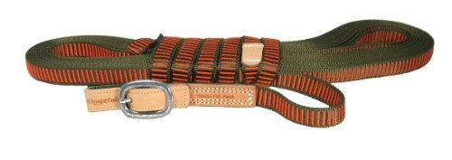 Niggeloh Hundeschleppleine aus wasserabweisendem Gurtband in Orange-Grün 12 m - 0,02 m – Bild 1 von 1