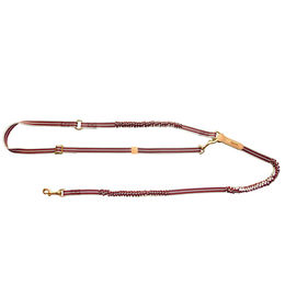 Niggeloh Stretch Leder Umhängeleine für Hunde in Rot – Bild 1 von 2