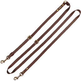 Produktbild von Niggeloh Umhängeleine Noble aus Biothane in Braun