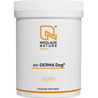 Produktbild von Nikolaus Nature animal OV-DERMA Dog Pulver Haut-Fell-Supplement für Hunde 150 g