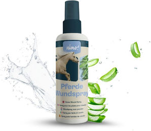 nimo Pferde Wundspray mit Aloe Vera und Panthenol 125 ml - 125 ml – Bild 1 von 3