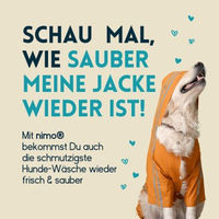 Produktbild von nimo Waschmittel für Hundebekleidung ohne Duftstoffe und Farbstoffe 5 l - 5 l