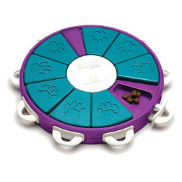 Nina Ottosson Dog Twister Intelligenzspielzeug für Hunde aus Kunststoff in Lila und Blau - 1 Stk. – Bild 1 von 13