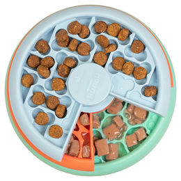 Nina Ottosson Puppy Lickin Layers Interaktives Hundepuzzle Slow Feeder für Welpen Mehrfarbig – Bild 1 von 12