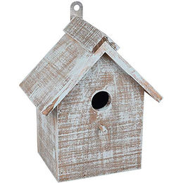 Nistkasten Gradus für Flamingos aus Holz Blau/Braun 17x11x20cm – Bild 1 von 2