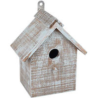 Produktbild von Nistkasten Gradus für Flamingos aus Holz Blau/Braun 17x11x20cm