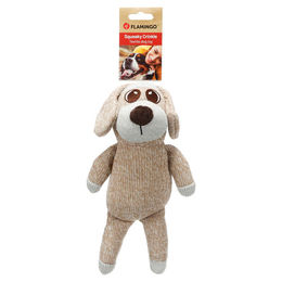 Nitta Flamingo Quietschspielzeug für Hunde in Beige, 19 x 9,5 x 30 cm – Bild 1 von 1