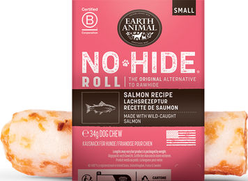 Produktbild von No-Hide Kausnack Lachs für kleine Hunde