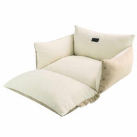 Produktbild von Nobby 2-in-1 Hundebett Alin aus Plüsch Beige Größe S