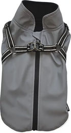 Nobby 2-in-1 Hunderegenmantel Anteka grau waterproof aus Polyester – Bild 1 von 4