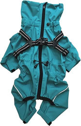 Nobby 2-in-1 Regenoverall Tenkos wasserabweisend für Hunde Petrol 40 cm – Bild 1 von 3