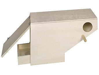 Nobby Ablauf-Nistkasten aus Holz für Wildvögel – Bild 1 von 2