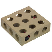 Produktbild von Nobby Activity Toy Cube Intelligenzspielzeug aus Holz in Beige