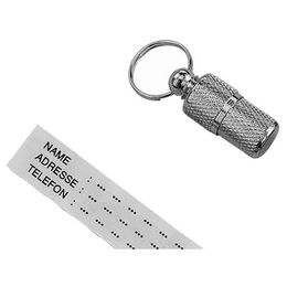 Produktbild von Nobby Adressanhänger für Katzen in Silber 26 mm