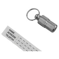 Produktbild von Nobby Adressanhänger für Katzen in Silber 26 mm