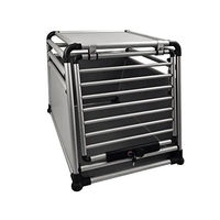 Produktbild von Nobby Aluminium Auto-Transportbox Round Corner XL für Hunde Silber
