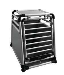 Nobby Aluminium Autotransportbox Round Corner S für kleine Hunde – Bild 1 von 13