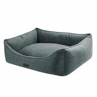 Produktbild von Nobby Anda Hundebett aus Plüsch grau Größe M