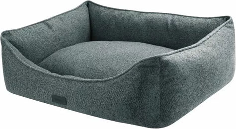 Nobby Anda Hundebett und Katzenbett aus Plüsch grau 80 x 70 x 24 cm – Bild 1 von 3