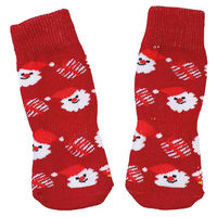 Produktbild von Nobby Anti-Rutsch-Socken Xmas Rot Größe S-M