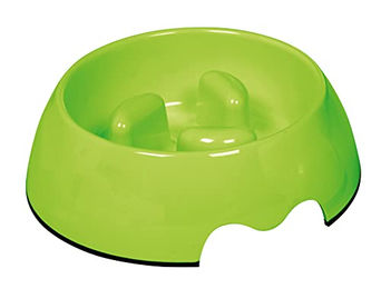 Nobby Anti-Schling Napf Slow Feeder aus Melamin in Grün 750 ml - 0,75 l – Bild 1 von 1