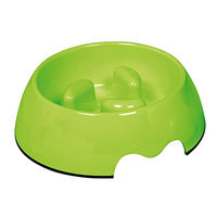Produktbild von Nobby Anti-Schling Napf Slow Feeder aus Melamin in Grün 750 ml - 0,75 l