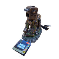 Produktbild von Nobby Aqua Ornament Schrott Roboter Aquariendekoration mit LED Licht für Fische