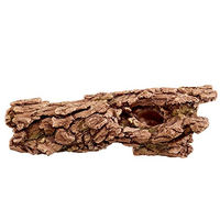 Produktbild von Nobby Aqua Ornaments Baumstamm Höhle Aquarium Deko aus Kunstharz für Fische und Welse Braun 28 x 10 x 8,5 cm - 1 Stk.