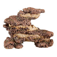 Produktbild von Nobby Aqua Ornaments Felsformation Aquarium Deko Höhle für Fische Welse und Buntbarsche Braun 27,5 x 11,5 x 21 cm - 1 Stk.