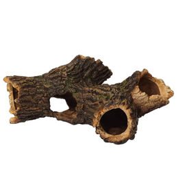 Produktbild von Nobby Aqua Ornaments Holzstamm Aquariendekoration für Fische aus Kunstharz Braun 25 x 13,8 x 10 cm