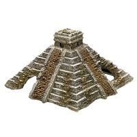 Produktbild von Nobby Aqua Ornaments Maya Pyramide Figur und Höhle für Aquarien in Blau und Grau
