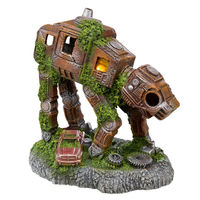 Produktbild von Nobby Aqua Ornaments Schrott Roboter Aquarium Deko mit LED Licht für Süßwasserfische - 1 Stk.