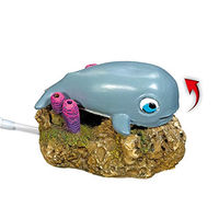 Produktbild von Nobby Aqua Ornaments WAL Aquariendekoration aus Kunstharz Grau 11 x 8 x 6,8 cm - 1 Stk.