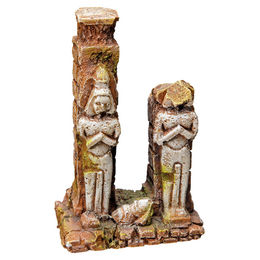Produktbild von Nobby Aquariendekoration Ägyptische Statuen Figur und Höhle in Beige für Fische
