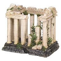 Produktbild von Nobby Aquariendekoration Akropolis Figur und Höhle mit Pflanzen für Fische