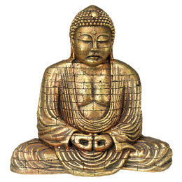 Nobby Aquariendekoration Buddha Figur für Süßwasser Gold – Bild 1 von 2