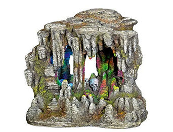Nobby Aquariendekoration Höhle mit LED für Süßwasserfische in Bunt – Bild 1 von 2