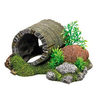 Produktbild von Nobby Aquariendekoration Holztunnel mit Pflanzen für Fische - 1 Stk.