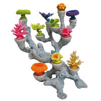 Produktbild von Nobby Aquariendekoration Korallen Figur und Höhle für Fische Süßwasser Bunt 22,7 x 21,5 x 25 cm
