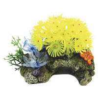 Produktbild von Nobby Aquariendekoration Korallenstein mit bunten Pflanzen für Fische klein