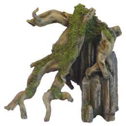 Nobby Aquariendekoration Mangrove Fels aus Kunstharz für Süßwasser und Meerwasser 34,5 x 16 x 33 cm – Bild 1 von 2