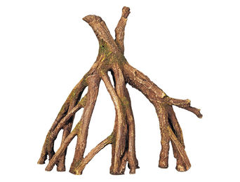 Nobby Aquariendekoration Mangrove Wurzel für Fische Braun 22 x 10,3 x 20,2 cm – Bild 1 von 2