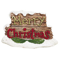 Produktbild von Nobby Aquariendekoration Merry Christmas Schild Figur und Höhle für Fische bunt