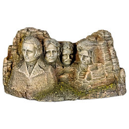 Produktbild von Nobby Aquariendekoration Mount Rushmore Figur und Höhle für Fische in Grau