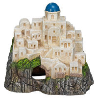 Produktbild von Nobby Aquariendekoration Santorin Figur und Höhle aus Kunstharz in Weiß für Fische