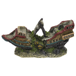 Produktbild von Nobby Aquariendekoration Schiffswrack Figur und Höhle für Fische bunt - 1 Stk.